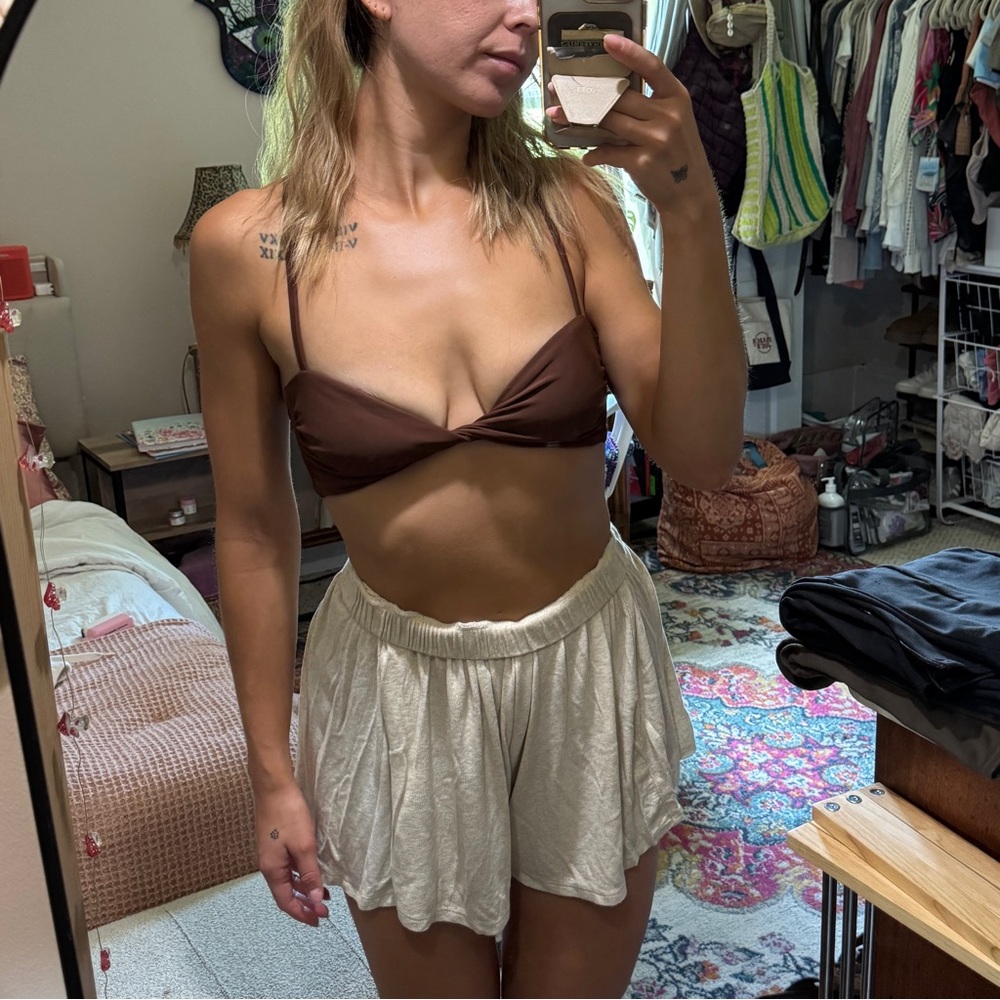Aerie Sparkly Lounge Shorts